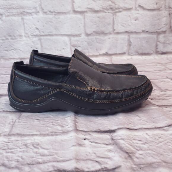Cole Haan tucker venetian loafers shoes men's size 10 black - Picture 6 of 16